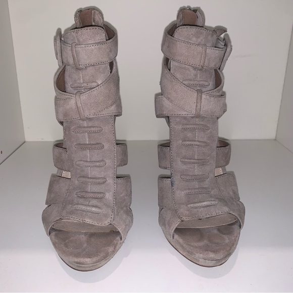 Sam Edelman Taupe Heels - Picture 1 of 4